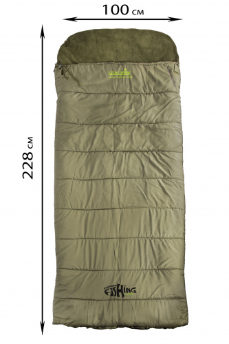 Мешок-одеяло спальный Norfin CARP COMFORT 200 L/R фото 2