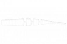 Мягк.приманки LureMax STITCH STICK 1,5''/4,5см, LSSS15-015 White (10 шт.)