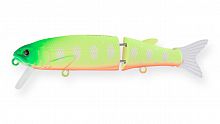 Воблер Составной Strike Pro Glider 105, цвет: A178S Lemon Mat Tiger, (EG-157-SP#A178S)
