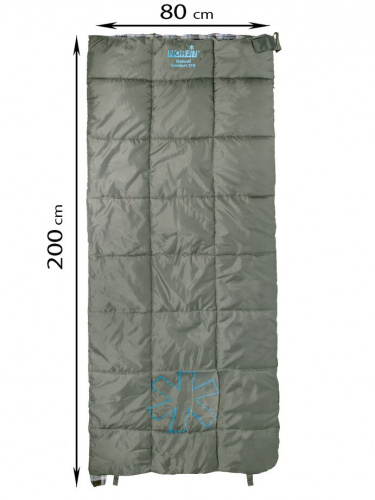 Мешок-одеяло спальный Norfin NATURAL COMFORT 250 L фото 2