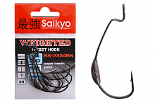 Крючки Saikyo BS-2334 Weighted BN №3/0 (5 шт)