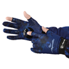 Перчатки демисезонные без пальцев softshell ПЧ-09 (Цвет - CAMO BLUE, размер XL, фирменная печать AQUATIC)