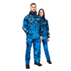 Костюм Aquatic К-22 (soft-shell, мембрана 10000/10000, цвет - CAMO BLUE, размер 54, фирменная печать Aquatic)