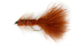 0512 Тонущая нимфа Wooly Bugger (brown,6шт.упак)