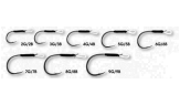 Крючки для воблеров и блесен Assist Hook Vertical №B9 (6шт./упак.) 12мм.