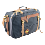 Сумка-рюкзак С-28С с кожаными накладками (цвет: синий)