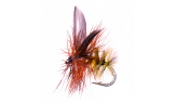 4500 Классические сухие мушки Wasp Fly №37 (hook 18, 12шт.упак.)