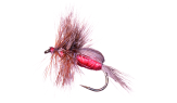 4505 Сухие плавающие мушки Hymphy Red #21 (hook 16, 10шт.упак.)