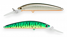 Воблер Минноу Strike Pro Magiс Minnow 125, цвет: GC01S/A70-713S Double Black Silver OB/Mat Tiger, (EG-069F#GC01FS/A70-713S)