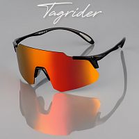 Очки поляриз.Tagrider IMN-023-45 Gold Red Mirror