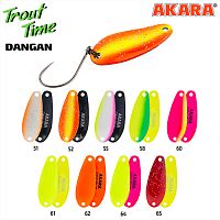 Блесна колеб. Akara Trout Time Dangan 25 1,5 гр. 51