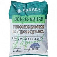 Прикормка всесезонная  DUNAEV гранулы Универсальная Ваниль 0.75 кг