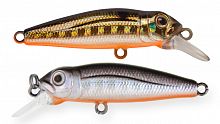 Воблер Минноу Strike Pro Midge 40, цвет: A70-613-SBO Double Silver/Smoked, (EG-074SP#A70-613-SBO)