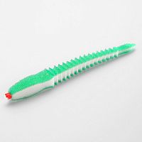 Приманки поролоновые 3D Ex WORM WGn 14см под офсетный крючок № 3/0, 4/0, 5/0 10шт.