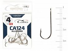 Крючки Cobra Allround ROUND сер. CA124 разм. 004 10шт.