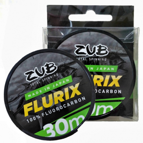 Леска ZUB FLURIX 30m 0.130мм