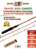 Спиннинг Trevel Carrot 168UL 1.68m 0,8-8gr
