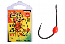 Крючки LureMax Trout LT37 #5 Red (10шт)