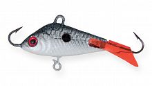 Балансир Strike Pro Shifty Shad Ice 40D, цвет: SM37F, цвет: Blackback Milk, хвост: красный