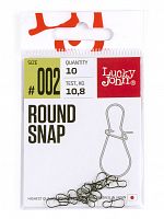 Застежки LJ Pro Series ROUND SNAP 002 10шт.