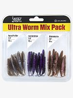 Слаги съедобные искусственные LJ Pro Series ULTRA WORM 2,0in (05.00)/MIX3 30шт.
