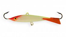 Балансир Strike Pro Super Ice 55, цвет: A116L, цвет: Fluo Clown, светящийся, хвост: красный