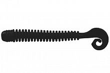 Мягк.приманки LureMax CHEEKY WORM 3,5''/8,75см, LSCW35-006 Black (10 шт.)