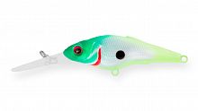 Воблер Шэд Strike Pro Small Supersonic Deep Diver 60L, цвет: A133T Silver Lemon, (EG-081L#A133T)