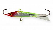 Балансир Strike Pro Super Ice 70D, цвет: X10E, цвет: Clown Silver, хвост: прозрачный