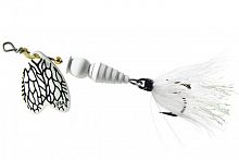Блесна вращ. Mepps BUG, 1, White Miller