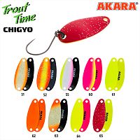 Блесна колеб. Akara Trout Time Chigyo 27 2 гр. 51