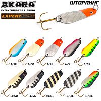 Блесна колеб. Akara Expert Шторлинг 65 мм 22 гр. 4/SIL