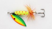Блесна вращающаяся Strike Pro Tailsmoker 8, (SN-03#854-A17-CP)