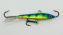Балансир Strike Pro Micro Ice 47, цвет: A47FL, цвет: Glowing Blue Lemon, светящийся, хвост: прозрачный