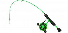 Комбо набор 13 FISHING Radioactive Pickle Ice Combo 27" M - FF Ghost w/ NEW Line Window + Tickle St