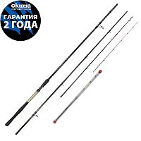 Удилище OKUMA Custom Black Feeder 13' 390см 40-80гр. 3сек