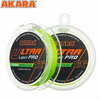 Шнур Akara Ultra Light PRO Green 100 м 0,12