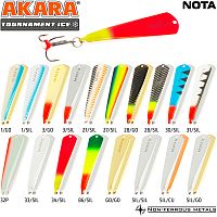 Блесна зим. Akara Tournament Ice Romb 35 2 гр. Sil