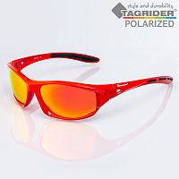 Очки поляриз.Tagrider N26-45 Gold Red Mirror