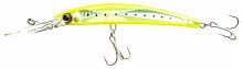Воблер F1153-GHCS Yo-Zuri Crystal 3D Minnow Deep Diver 130F
