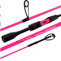 Удилище спин. Maximus MINIGUN PINK LE 18UL 1,8m 2-8g (top solid)
