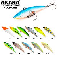 Воблер Akara раттлин Plunger 80 мм 16 гр. (4/7 oz 3,1 in) A106