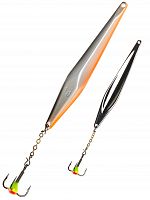 Блесна вертикал. зим. Lucky John SHINER 75мм Minnow блистер