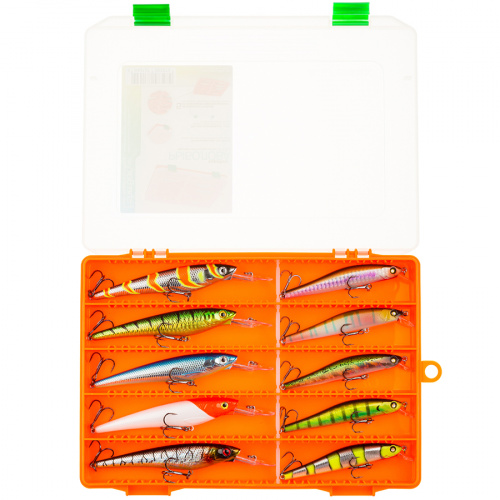 Коробка FisherBox 250sh цв. оранж (25х19х02) фото 4
