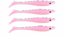 Силиконовая приманка Strike Pro Pig Shad Nano, цвет: Bubblegum Shiner, (уп./4шт.), (SP-172D#C033)