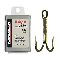 Крючки Kamasan B270- 8 Trout Double Traditional (10шт)