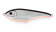 Воблер Джеркбейт Strike Pro Buster Swim, цвет: A70-713 Black Silver OB, (EG-228#A70-713)