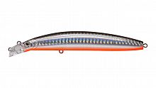 Воблер Минноу Strike Pro Top Water Minnow Long Casting 130, цвет: A70-713 Black Silver OB, (JL-177F#
