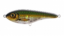 Воблер Джеркбейт Strike Pro Buster Jerk Shallow Runner, цвет: C766 Emerald Herring, (EG-048S#C766)