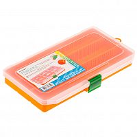 Коробка рыбака fisherbox 216sh orange (22x12x02) slim